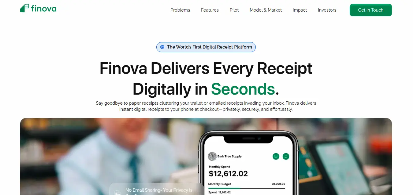 Finova Receipts
